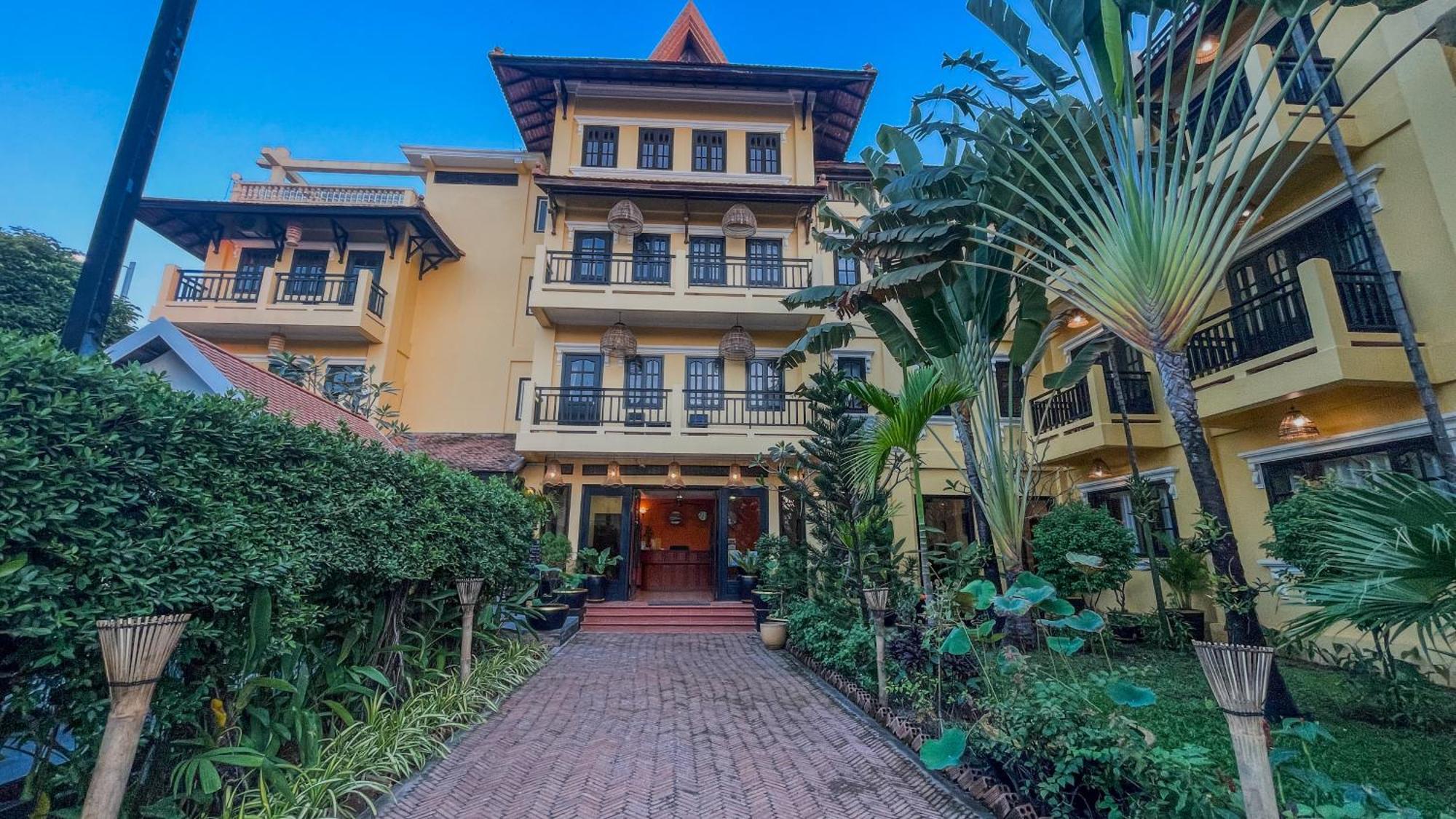 Villa Indochine D'Angkor 시엠리아프 외부 사진