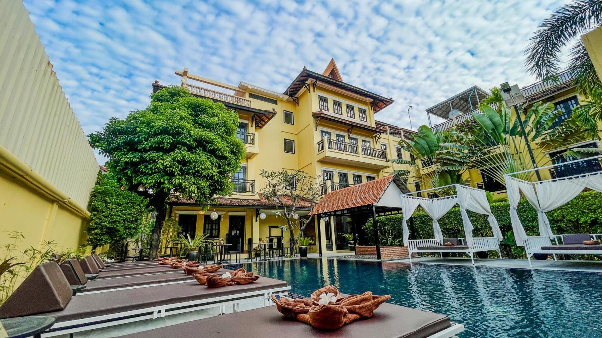 Villa Indochine D'Angkor 시엠리아프 외부 사진