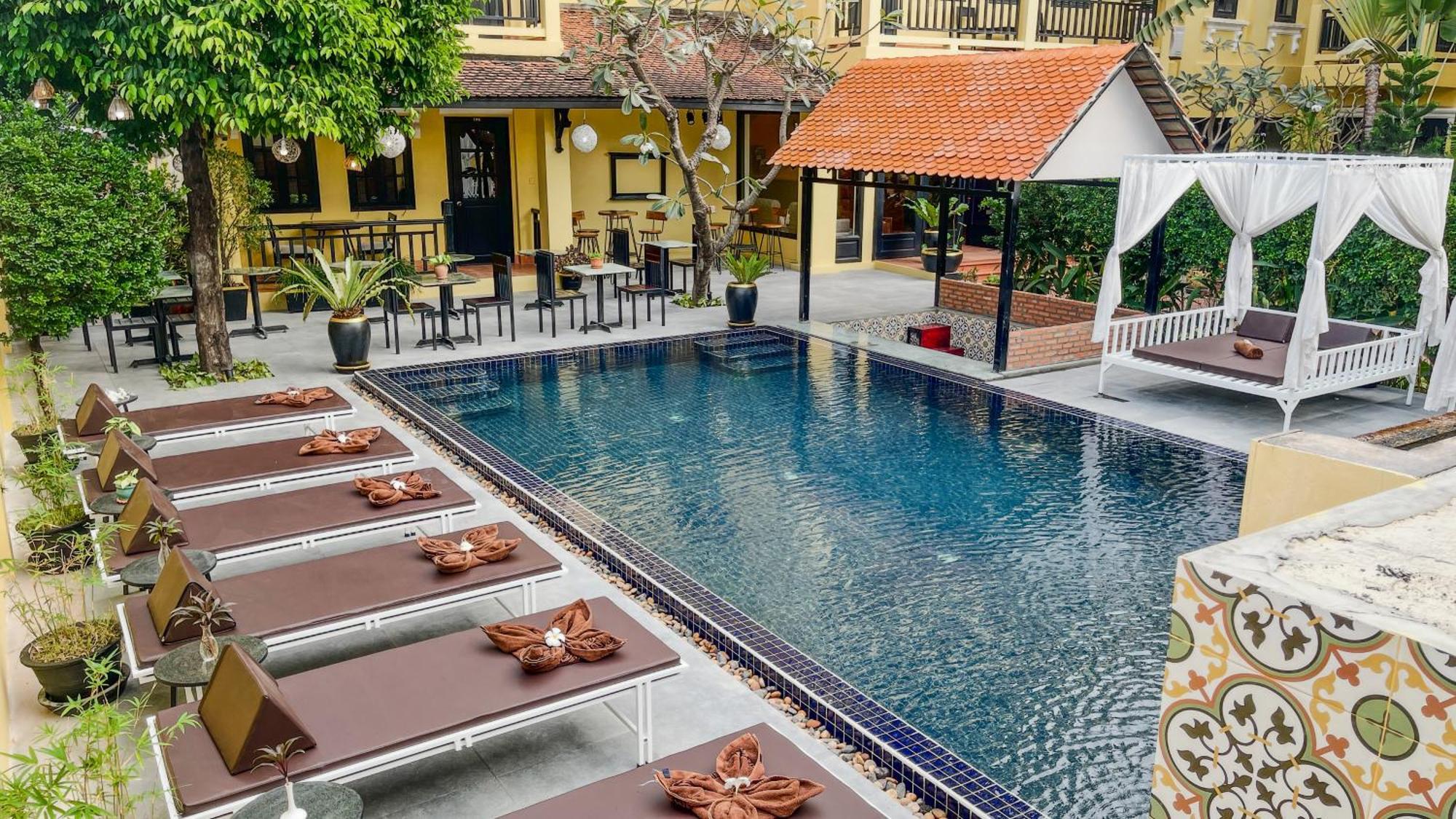 Villa Indochine D'Angkor 시엠리아프 외부 사진
