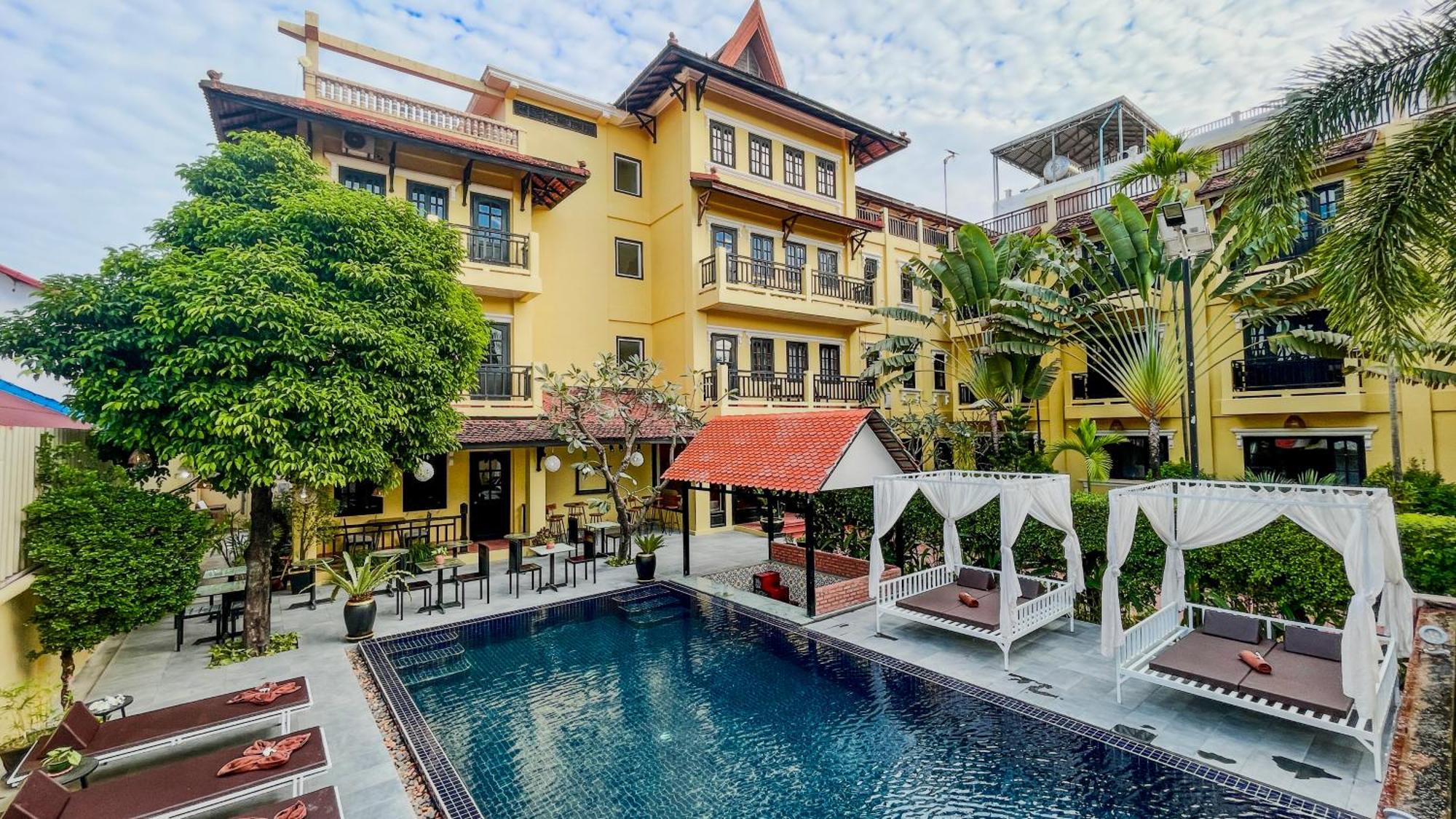 Villa Indochine D'Angkor 시엠리아프 외부 사진