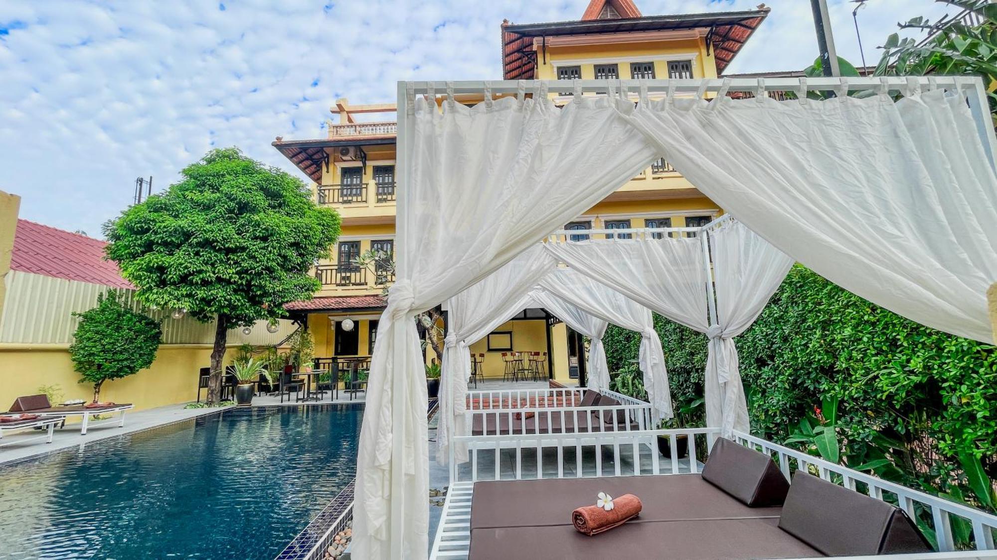 Villa Indochine D'Angkor 시엠리아프 외부 사진