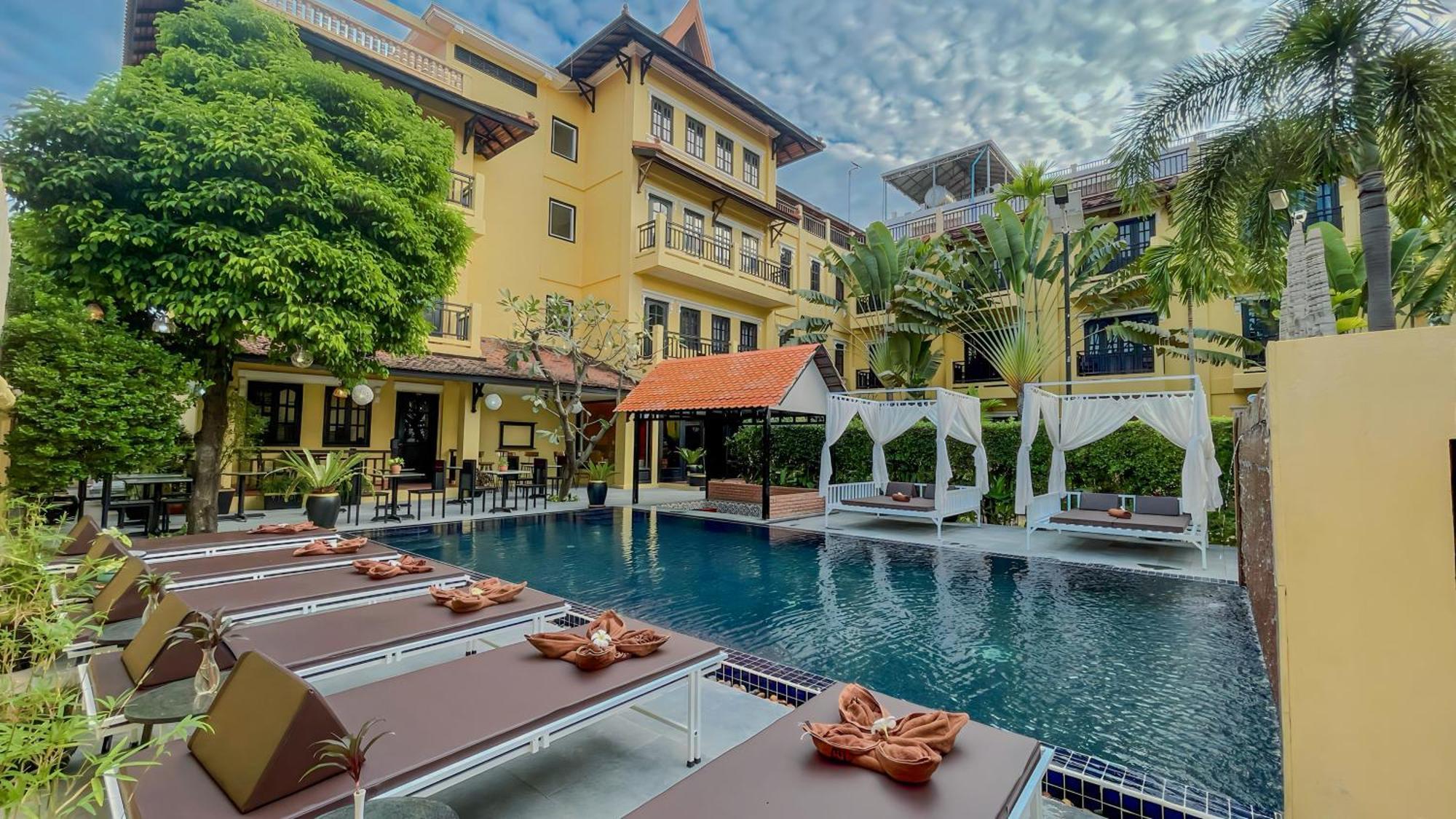 Villa Indochine D'Angkor 시엠리아프 외부 사진