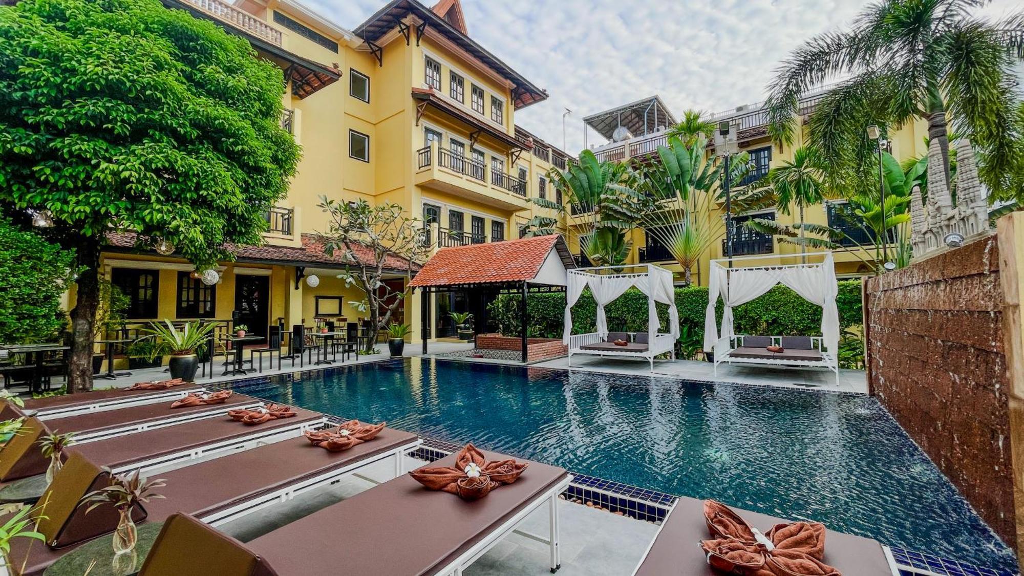 Villa Indochine D'Angkor 시엠리아프 외부 사진