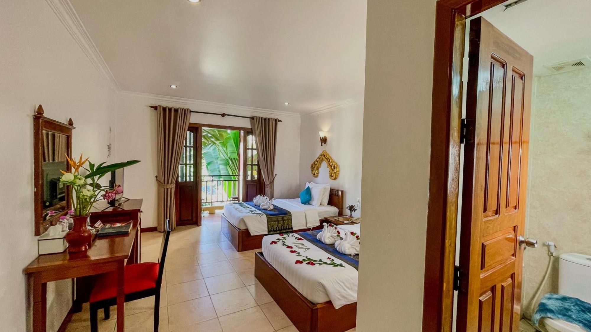 Villa Indochine D'Angkor 시엠리아프 객실 사진