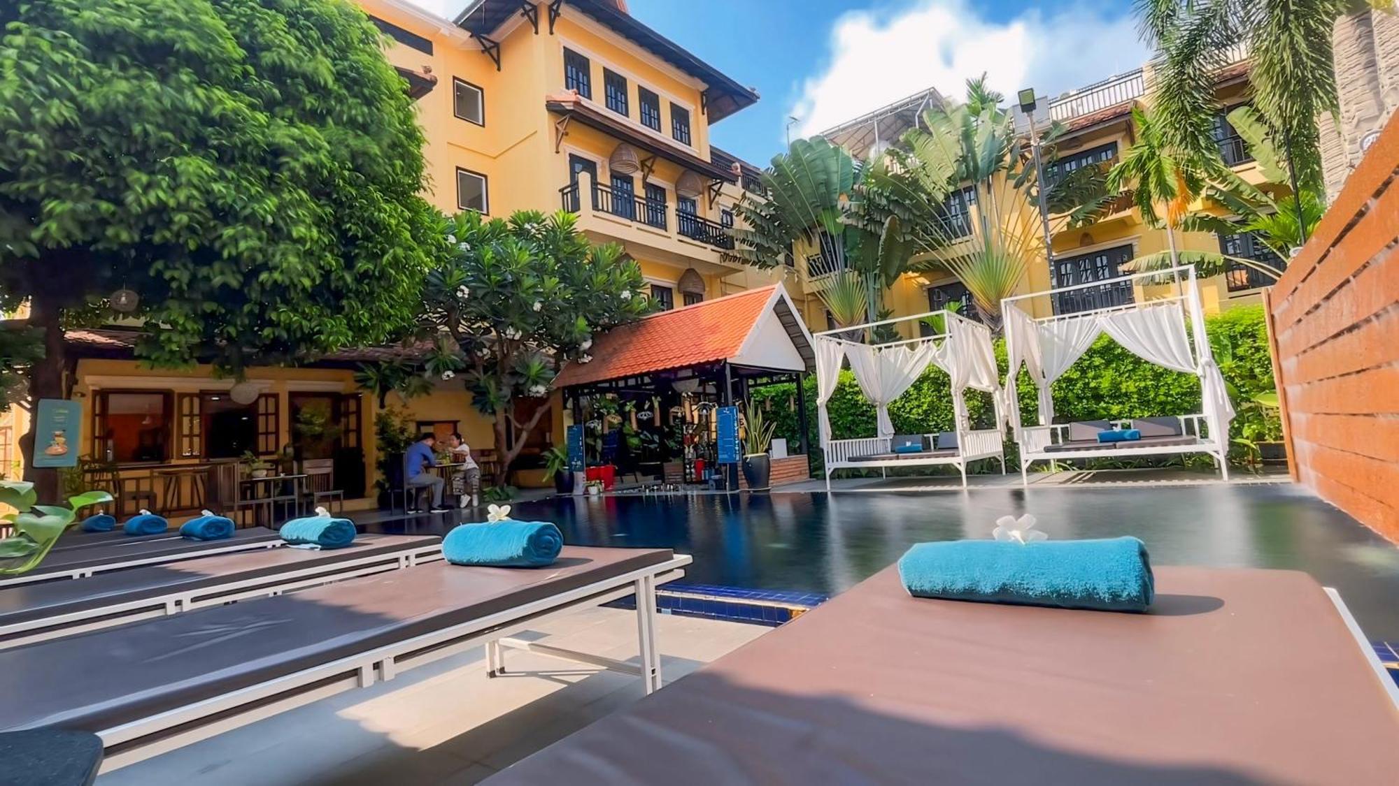 Villa Indochine D'Angkor 시엠리아프 외부 사진